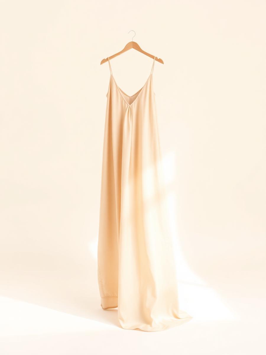 Vestido Satén Sereno